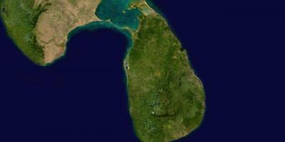 Online satelitske karte iz Šri Lanke